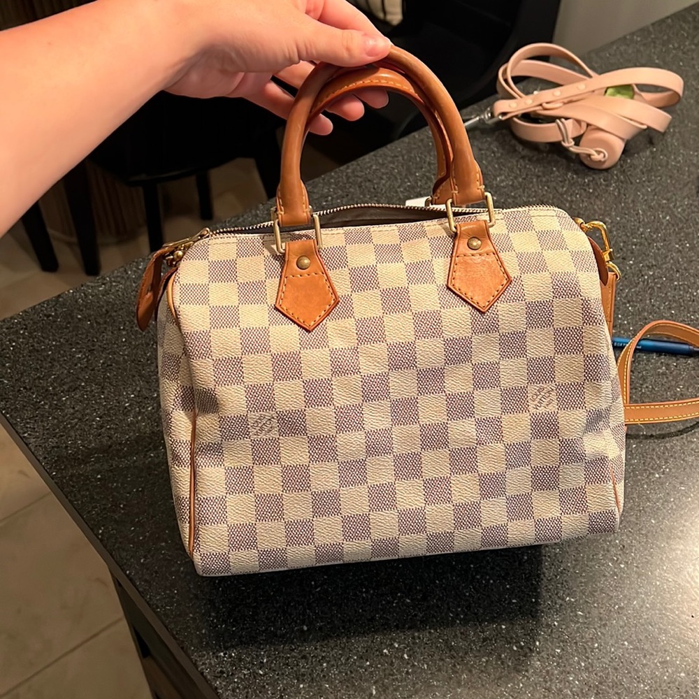 Damier Azur Speedy 25